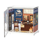 Rolife Butter Bakery House DWS03B with transparent front door open