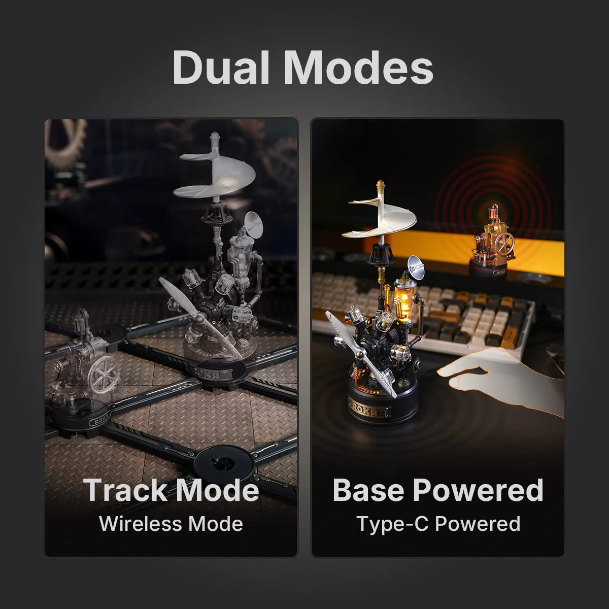 ROKR Morse Telegraph Mechanical 3D Puzzle