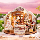 Rolife Elsa je šití DIY miniatura dům Toys Quiz
