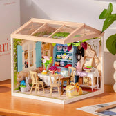 Rolife Midsummer Dream Yard DIY Miniature House Toys Quiz