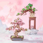 Rolife Evergreen Pine Bonsai DIY Wooden 3D Puzzle Toys Quiz