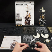 ROKR Leonardo da Vinciho vrtulník Mechanické 3D puzzle Toys Quiz