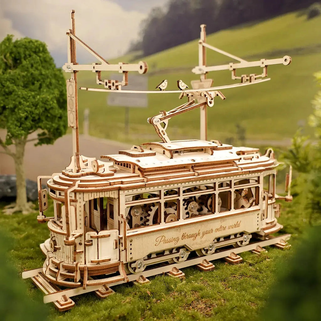 ROKR Classic City Tram 3D Wooden Puzzle ROKR