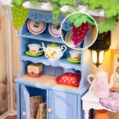 Rolife Midsummer Dream Yard DIY Miniature House Toys Quiz