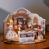 Rolife Elsa je šití DIY miniatura dům Toys Quiz