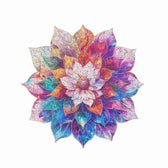Vyplněno Mandala Dřevěná skládačka Rowood TA001