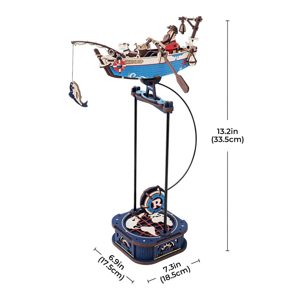 ROKR Ocean Fisher Pendulum Balance Toy 3D Puzzle ROKR