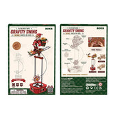 ROKR Santa na lyžích kyvadlo bilance hraček 3D puzzle Toys Quiz