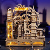 Marble Travel • London Marble Run Wooden 3D Puzzle - Toys Quiz