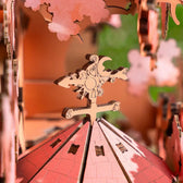 Rolife Sakura Tree House DIY Wooden 3D Puzzle Toys Quiz