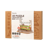 Rolife Sakura Journey 3D dřevěné puzzle Toys Quiz