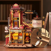 ROKR Christmas Dream Gift Factory Wooden Music Box Toys Quiz