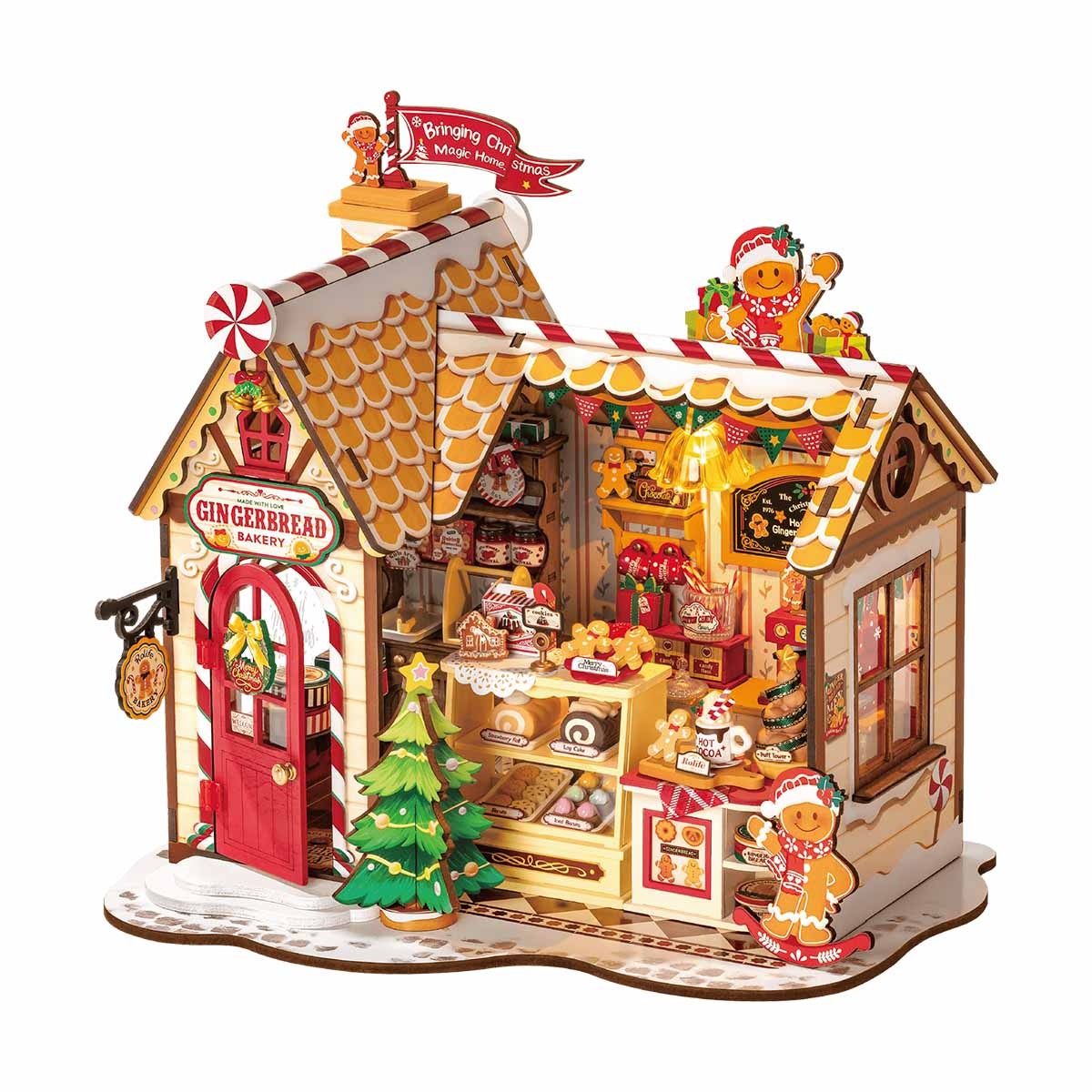 Rolife Gingerbread House DIY Miniature House