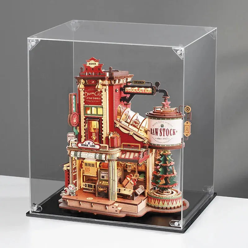 ROKR Display Case Dust Cover for 3D Puzzles ROKR