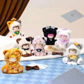 Six Nanci Tea Time Kitties plush design s Bohatství Bůh skryté vydání