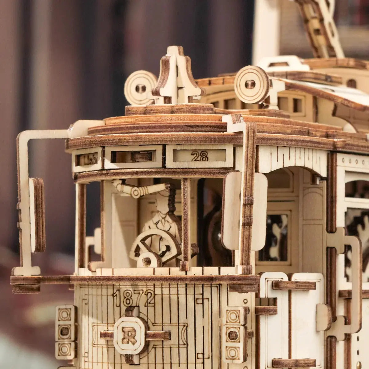 ROKR Classic City Tram 3D Wooden Puzzle ROKR