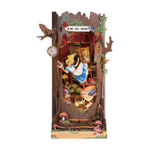 Rolife Fall into Wonder DIY Book Nook Shelf Insert Toys Quiz