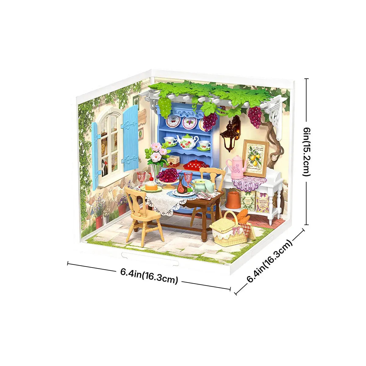 Rolife Midsummer Dream Yard DIY Miniature House Toys Quiz