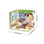 Rolife Midsummer Dream Yard DIY Miniature House Toys Quiz