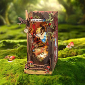 Rolife Fall into Wonder DIY Book Nook Shelf Insert Toys Quiz