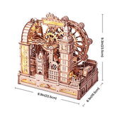 Marble Travel • London Marble Run Wooden 3D Puzzle - Toys Quiz