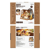 Rolife Baking Kitchen DIY Miniature House Toys Quiz