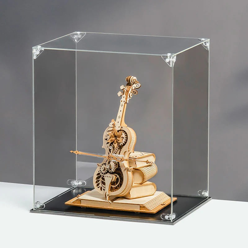 ROKR Display Case Dust Cover for 3D Puzzles