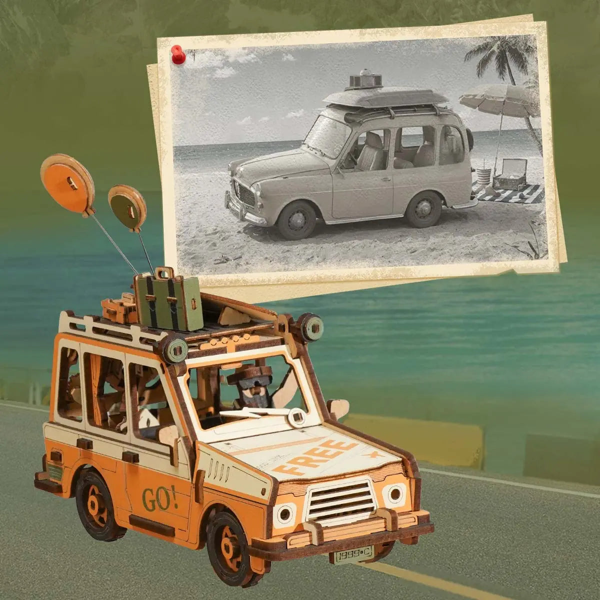 ROKR Road Tripper Pendulum Balance Toy 3D Puzzle Toys Quiz