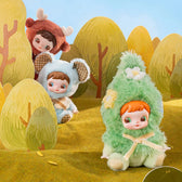 Shiny Deer, Magic Mouse and Blooming Tree playing hide and seek