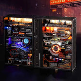 ROKR Hip- Hop Street Mramor běh Mechanické 3D puzzle Toys Quiz