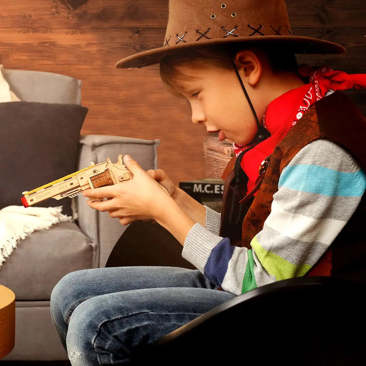 ROKR Corsac M60 Justice Guard Gun Toys Quiz