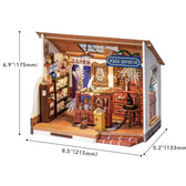 Rolife Kiki 's Magic Emporium DIY Miniature House Kit Toys Quiz