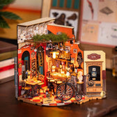 Rolife na zdraví Bar & Jídelní DIY miniatura dům Toys Quiz