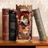 Rolife Fall into Wonder DIY Book Nook Shelf Insert Toys Quiz