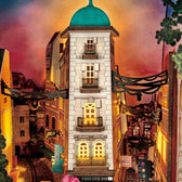 Rolife Street Scéna DIY knižní zákoutí (Book Nook) Insert Toys Quiz