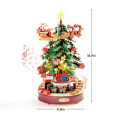 Rolife Vánoce Melody Strom Hudba Dreamer Toys Quiz