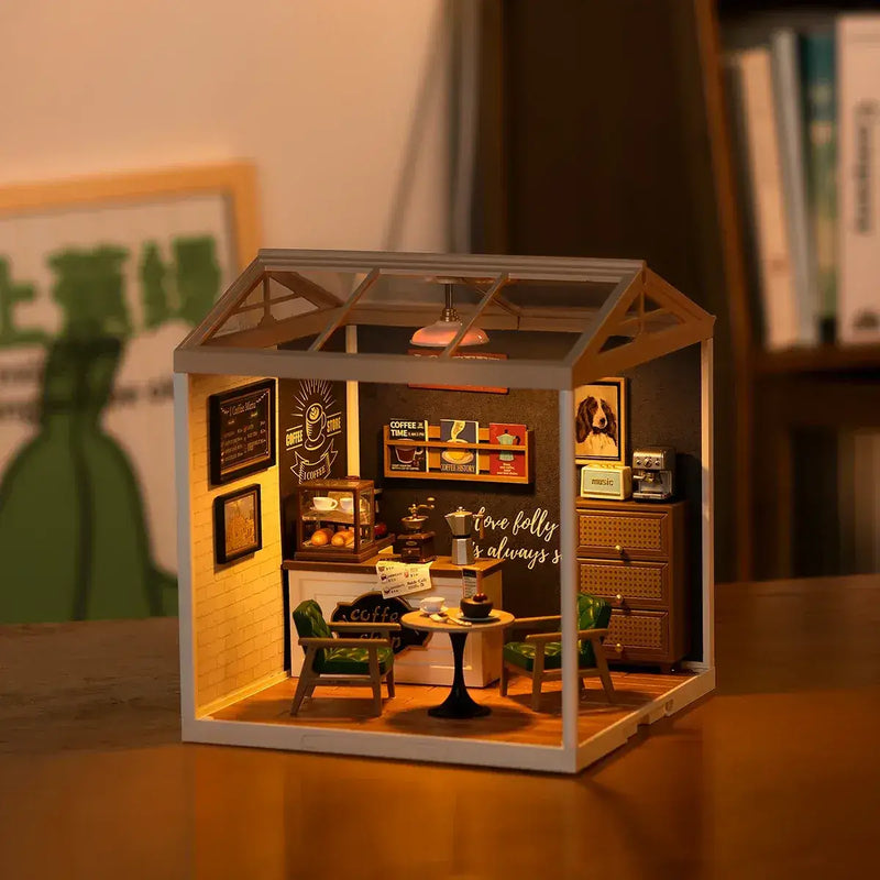 Warm Cafe Lighting
