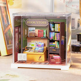 Completed Rolife Memory Book Store displayed inside its closed built-in dust cover