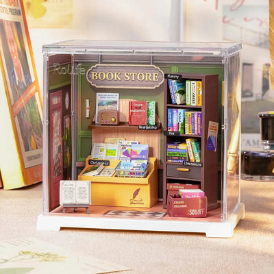 Rolife Memory Book Store DIY Miniature House DWS04B Rolife
