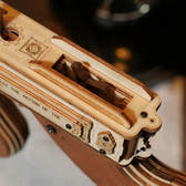ROKR Thompson Submachine Toy Gun 3D Wooden Puzzle Toys Quiz