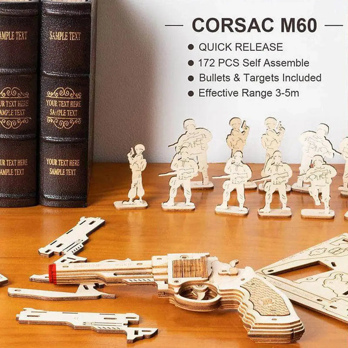 ROKR Corsac M60 Justice Guard Gun Toys Quiz
