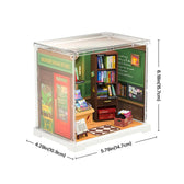Rolife Memory Book Store DWS04B dimensions of 5.79 by 4.29 by 6.18 inches