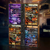 ROKR Hip- Hop Street Mramor běh Mechanické 3D puzzle Toys Quiz