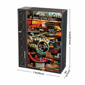 ROKR Hip- Hop Street Mramor běh Mechanické 3D puzzle Toys Quiz