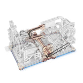 ROKR Marble Spaceport Marble Run 3D Wooden Puzzle Toys Quiz