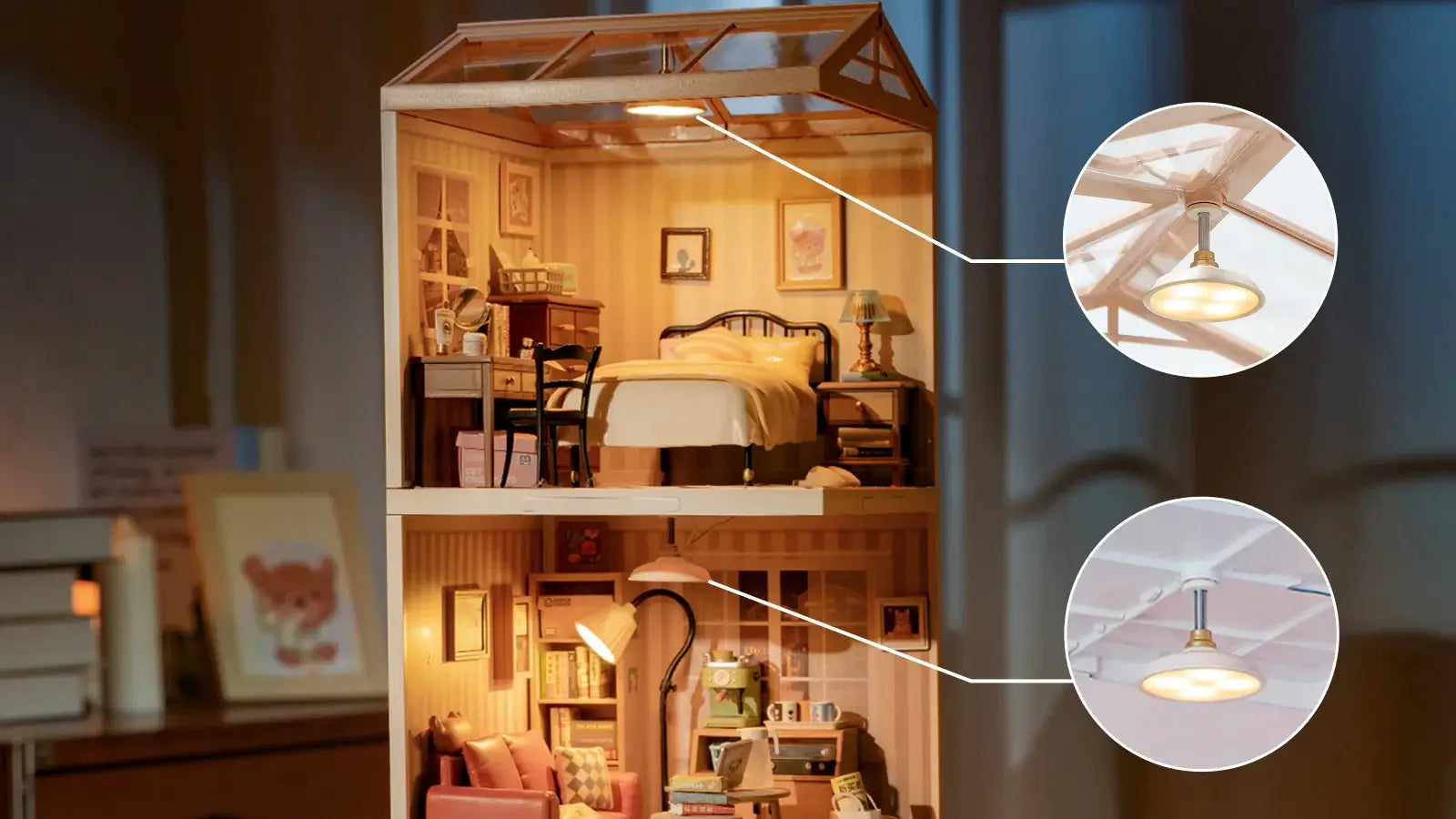 Choose Floor or Roof Lighting