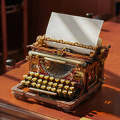 ROKR Mechanický Typewriter Dřevěný 3D Puzzle LK703C (Magic Version) ROKR