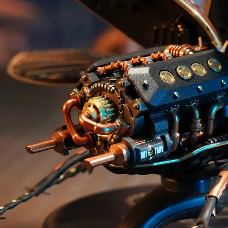 Exposed Engine Components