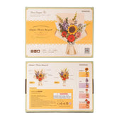 Rowood DIY Wooden Flower Bouquet 3D Wooden Puzzle Toys Quiz