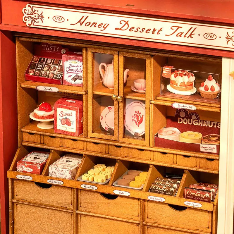 Pastry-Filled Cabinet